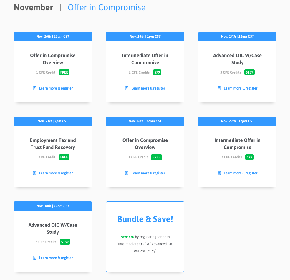 Earn Your CPE Credits with Canopy's CPE Series