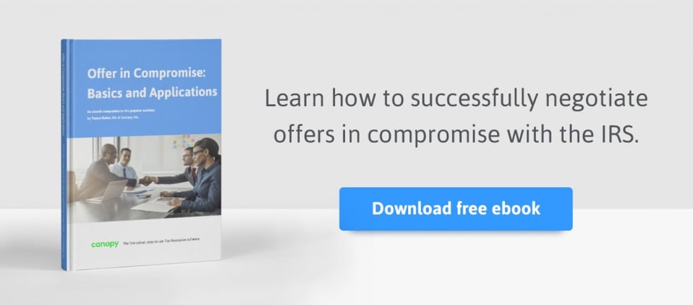 offer in compromise ebook