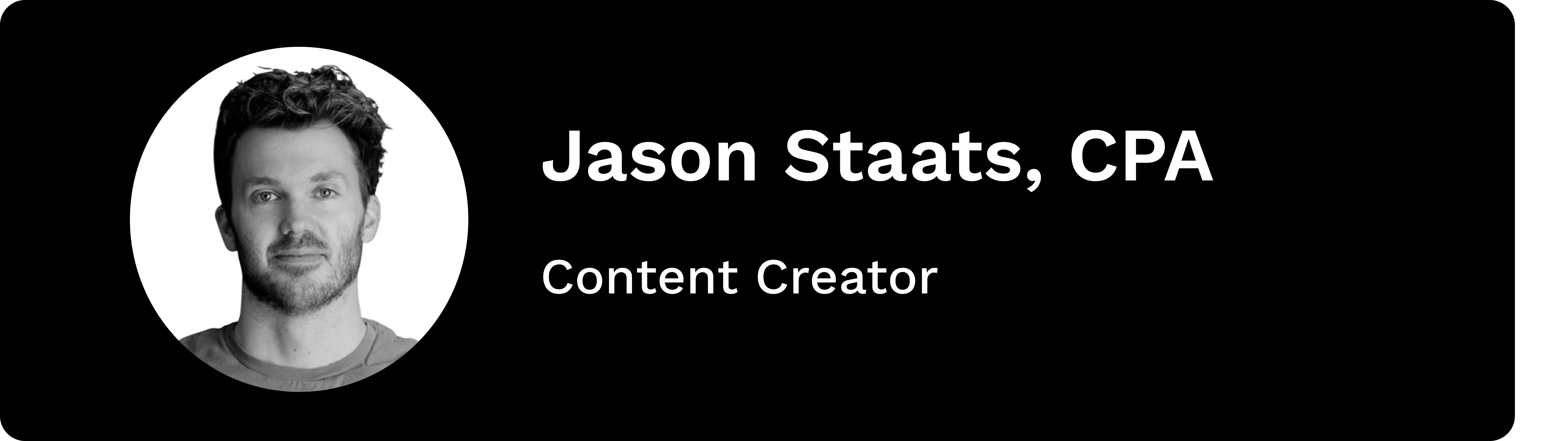 Jason Staats Bio