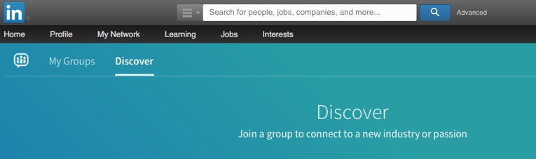 discover new groups