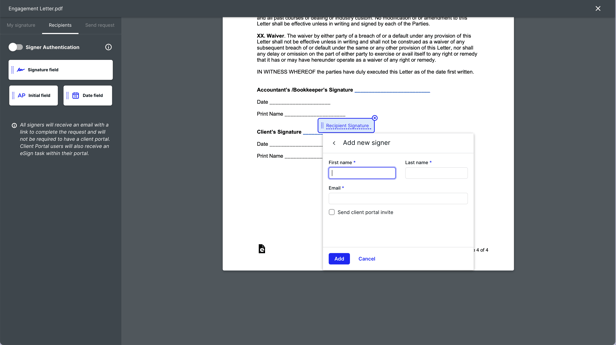 eSigning with secure links (1)