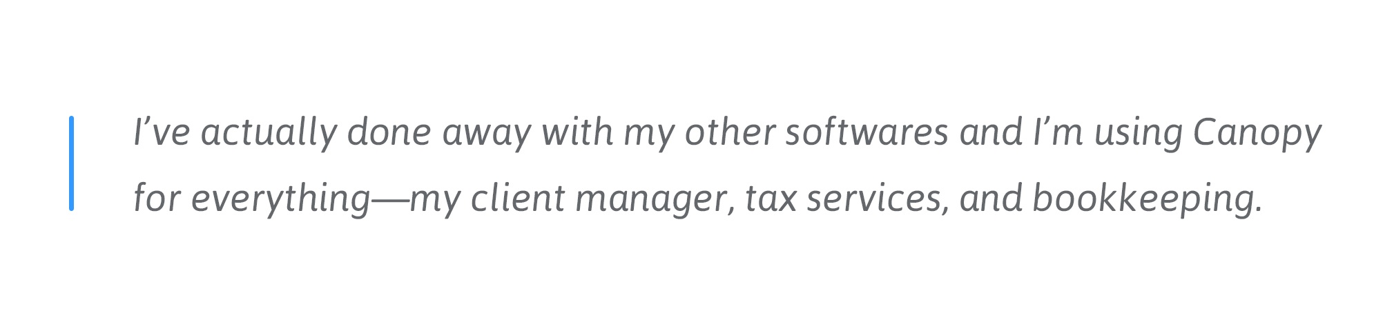Canopy CRM