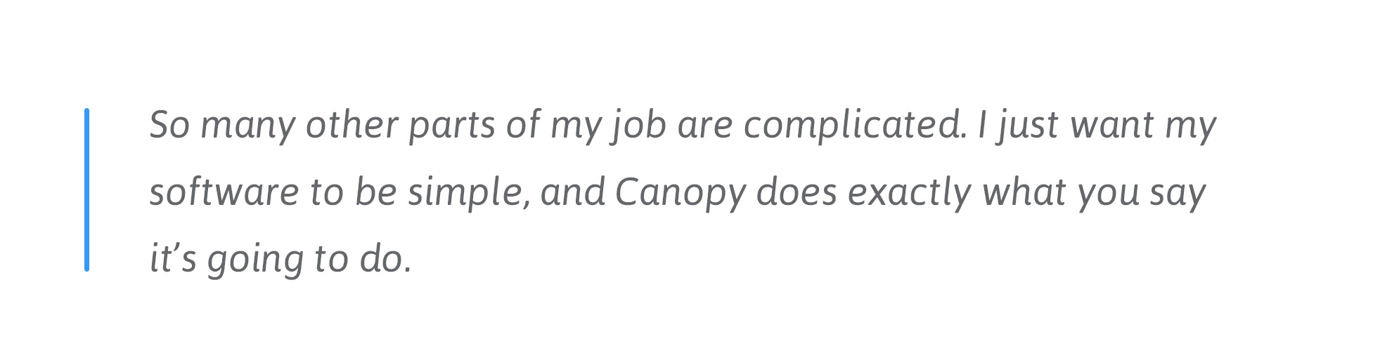 Canopy