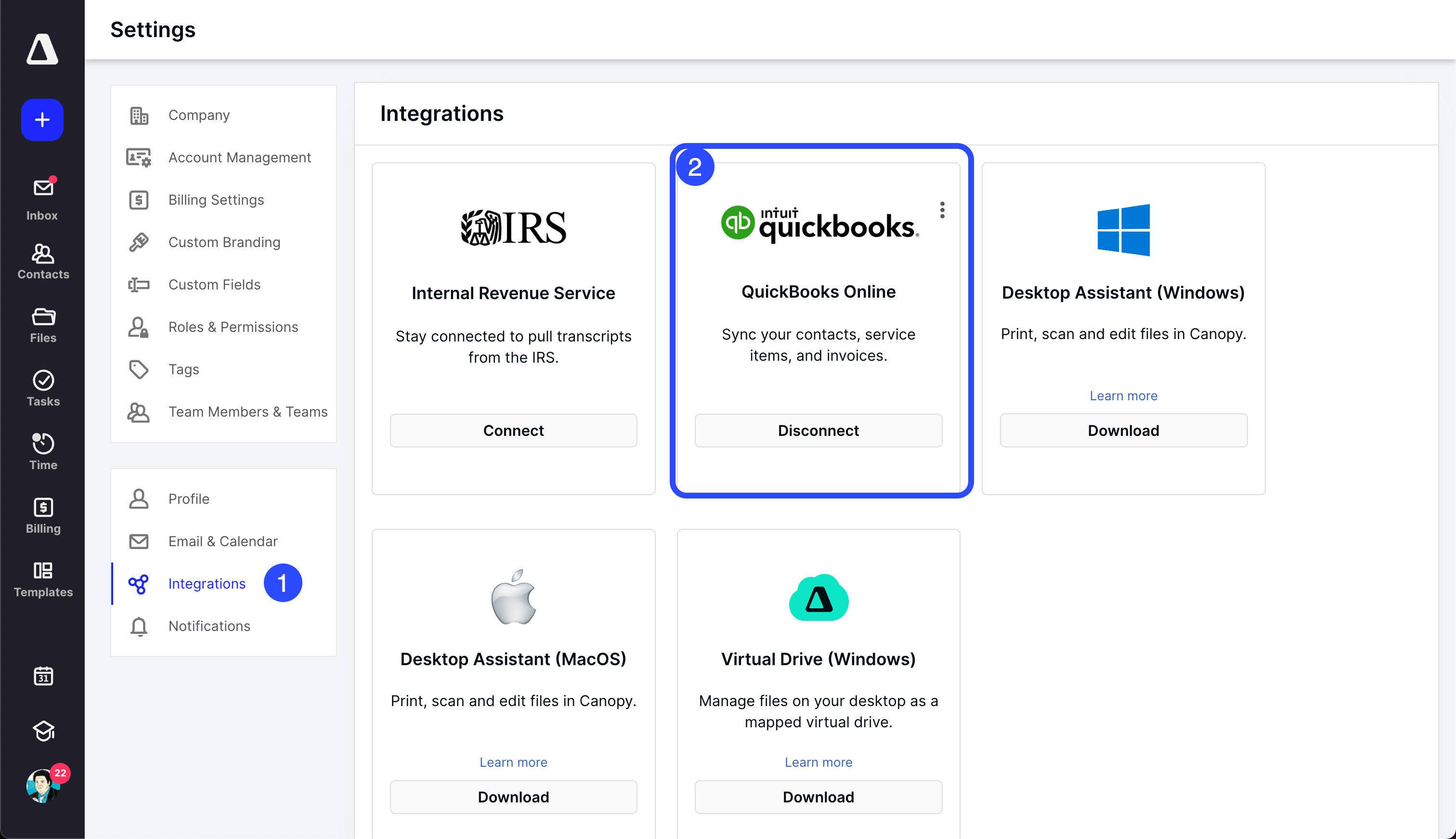 QBO Integration