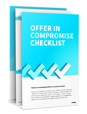 Offer in Compromise Checklist