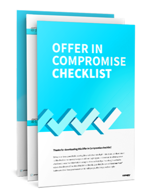 Offer in Compromise Checklist