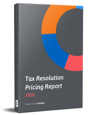 Tax Resolution Pricing Report 2018