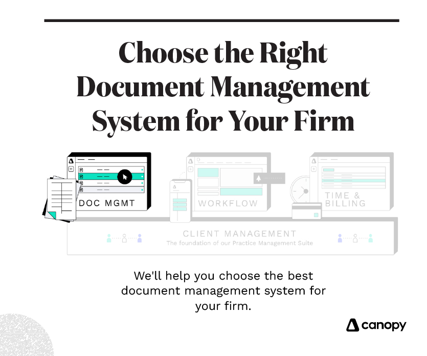 Choose the Right Document Management System for Your Firm