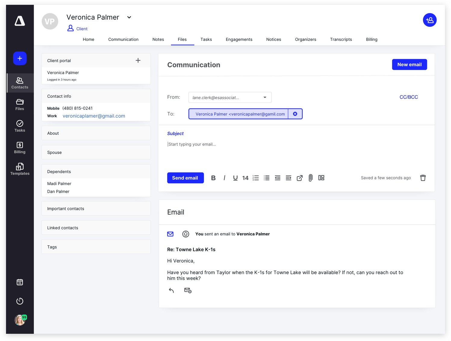 Keep your team organized - comm