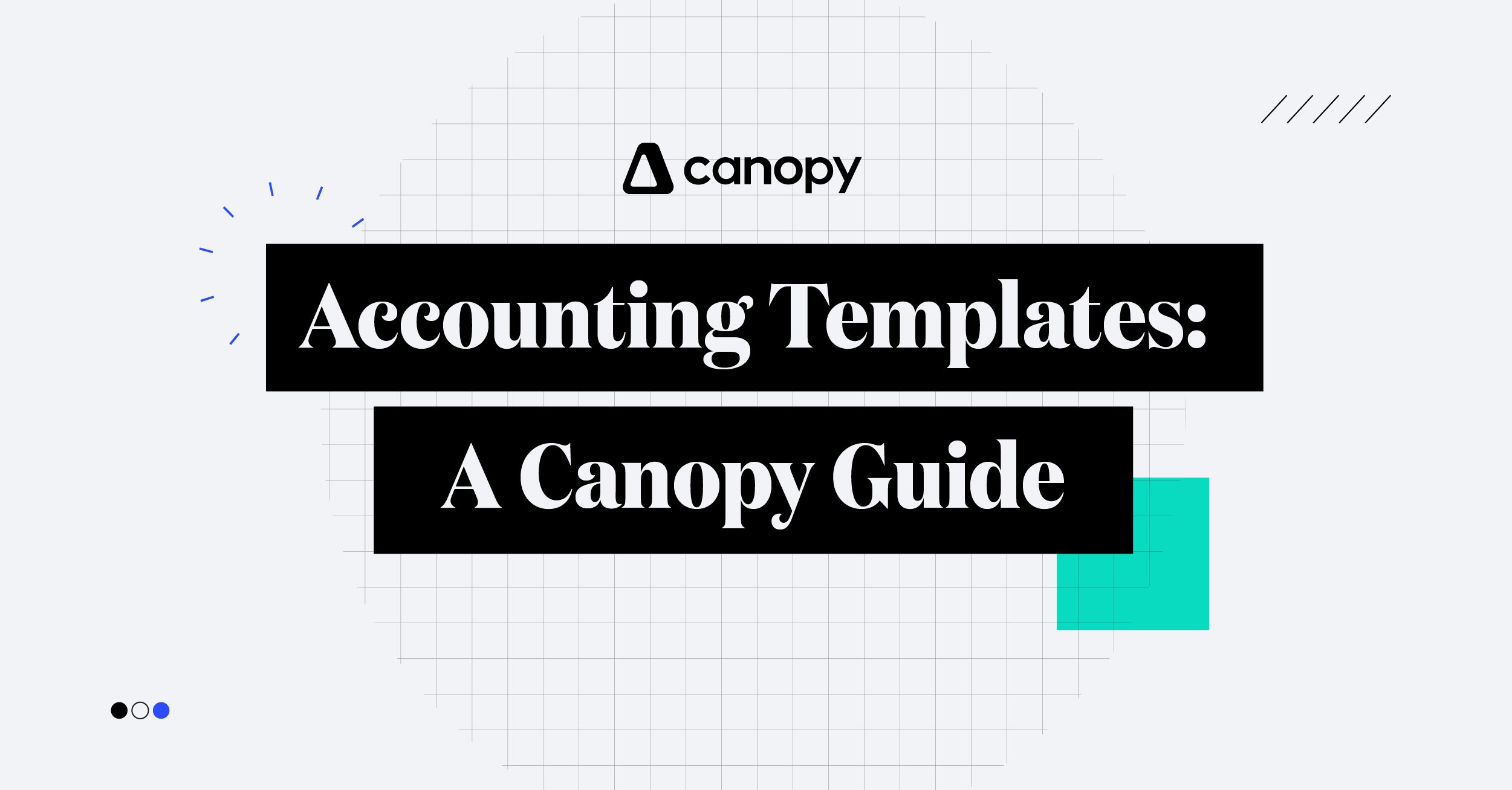 Accounting Templates: A Canopy Guide