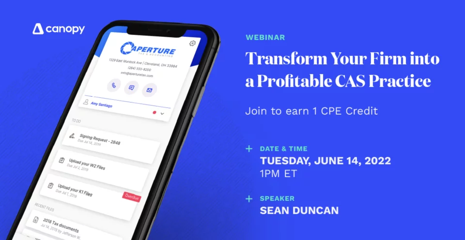 Transform Your Firm Into a Profitable CAS Practice