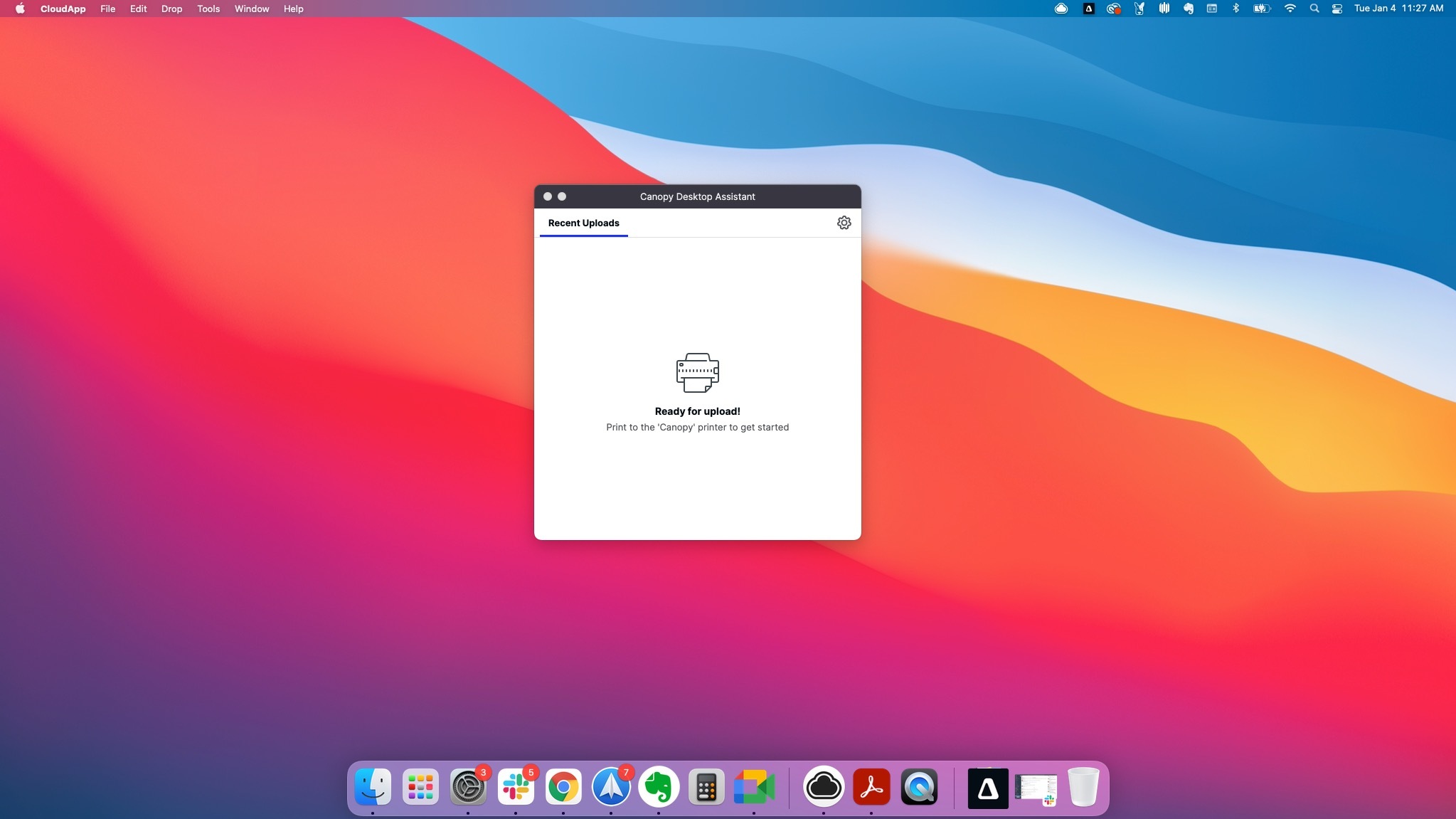 mac support for desktop assistant canopy