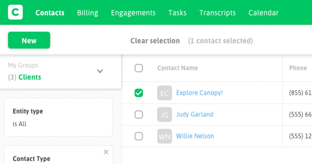 New Feature: Improved Contact List Management
