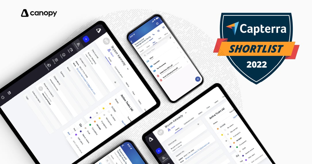 Canopy Named Top Performer in Accounting Practice Management Software