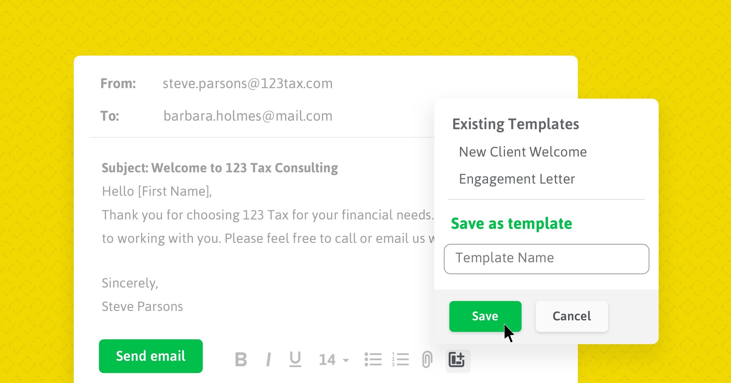 Feature Update: Spend Less Time on Email by Using Templates