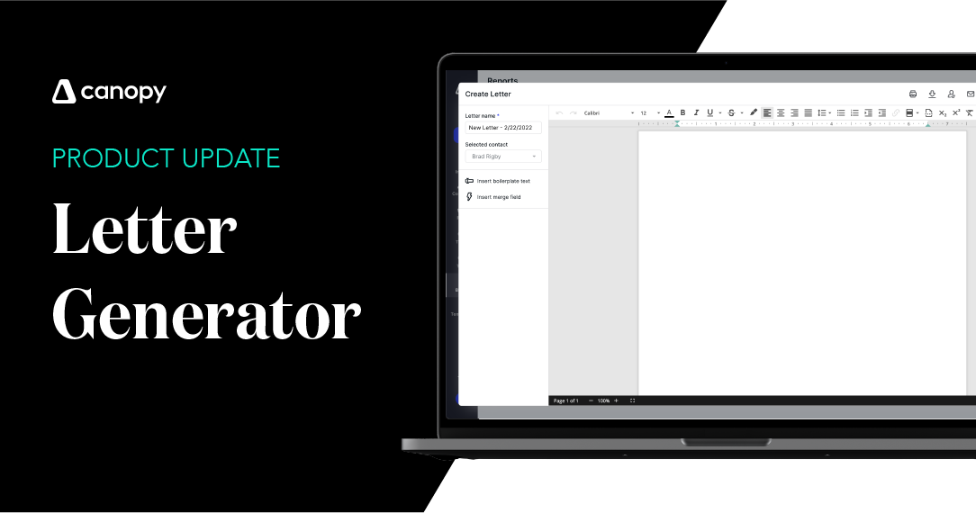 Do More With Canopy’s Updated Letter Generator [New Updates]