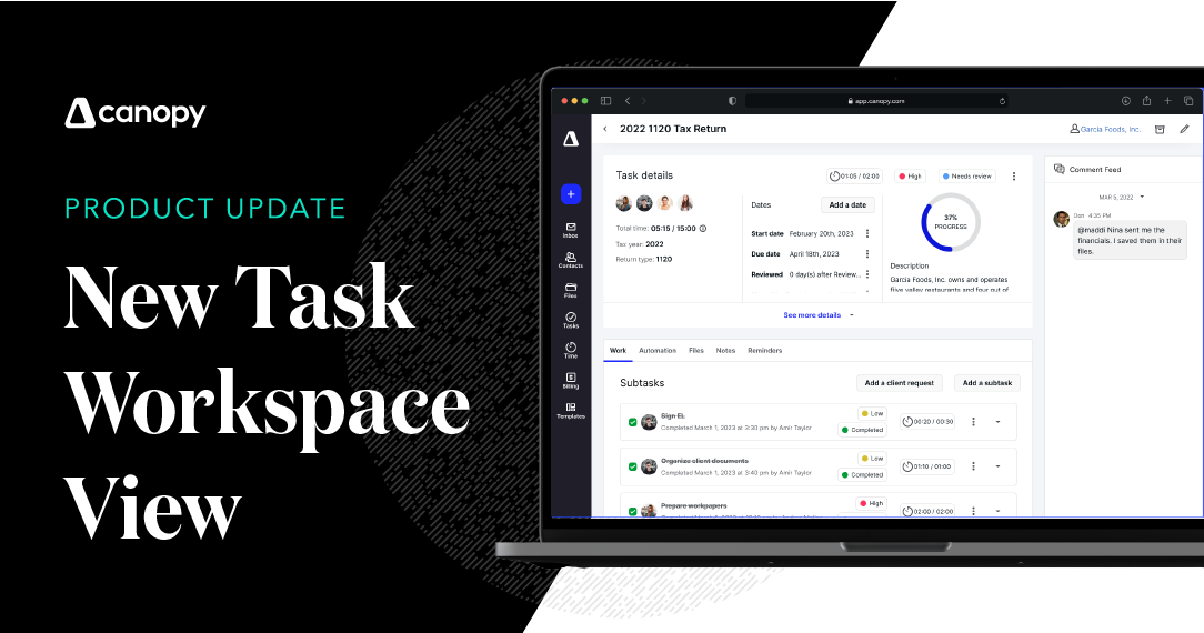 Have a Better View into Your Work with the New Task Workspace