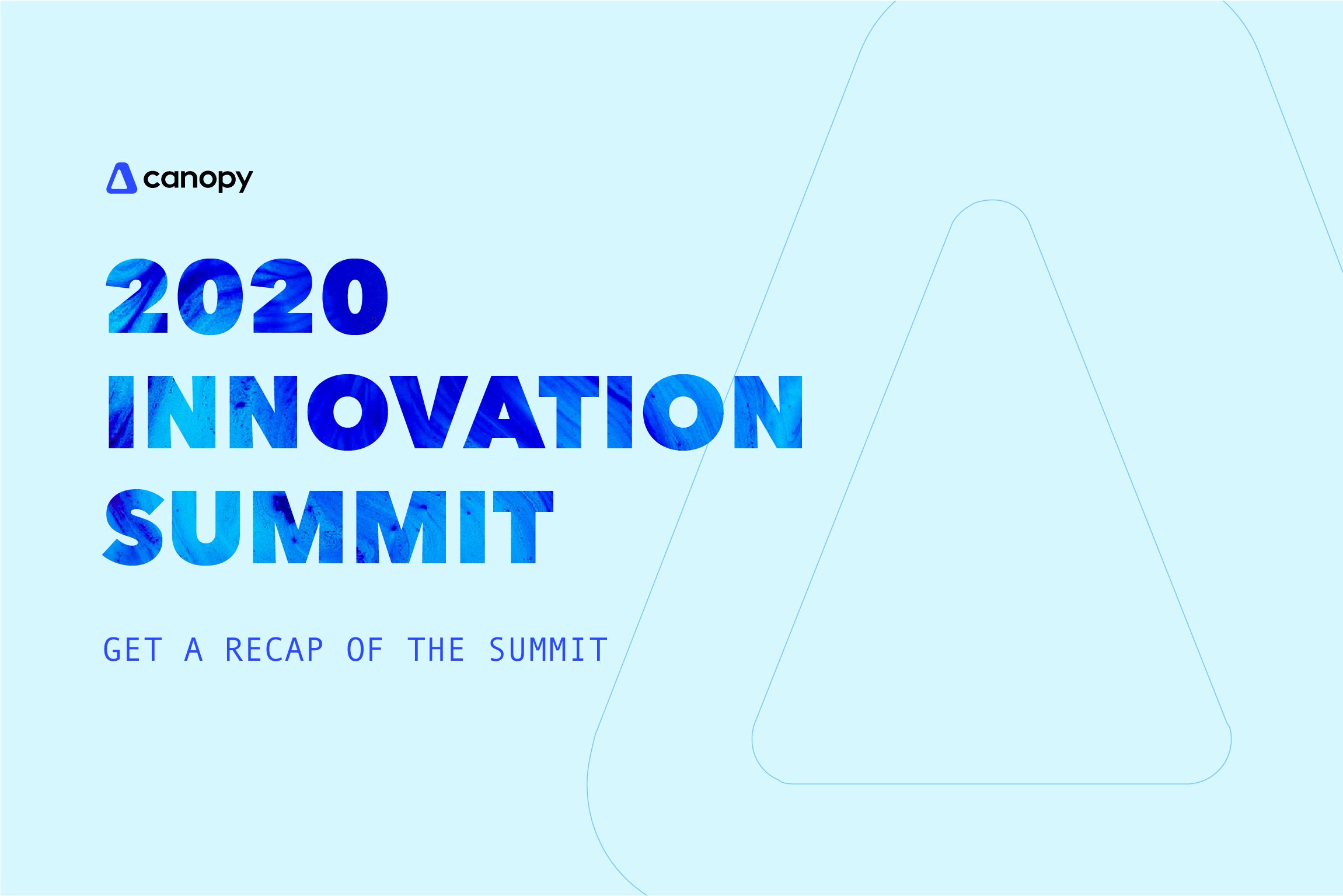 Canopy Launches Innovation Summit 2020 | Canopy