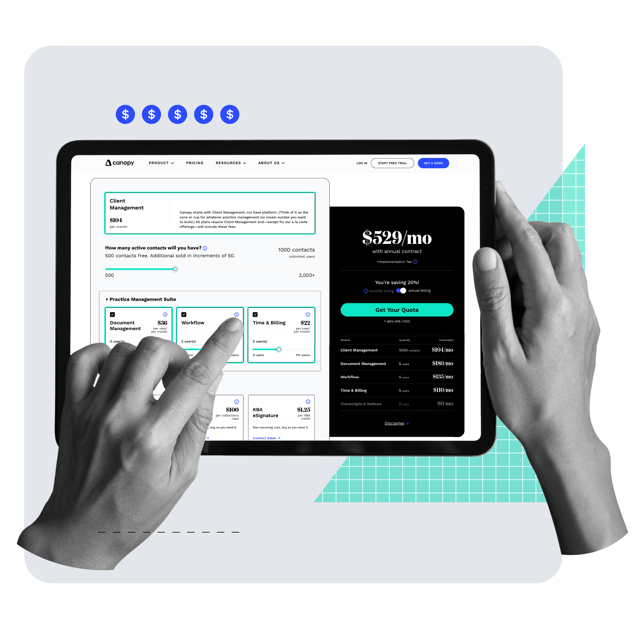 Canopy Pricing