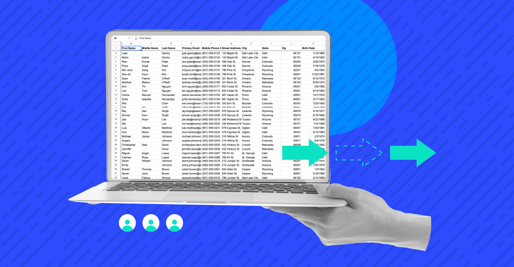 Streamlining data migration from spreadsheets to accounting practice management software for better firm organization.