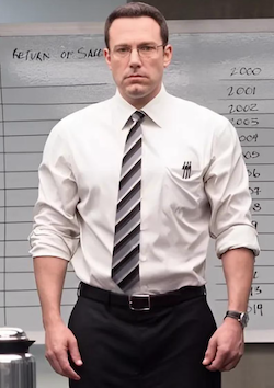 Christian Wolff, played by Ben Affleck in The Accountant