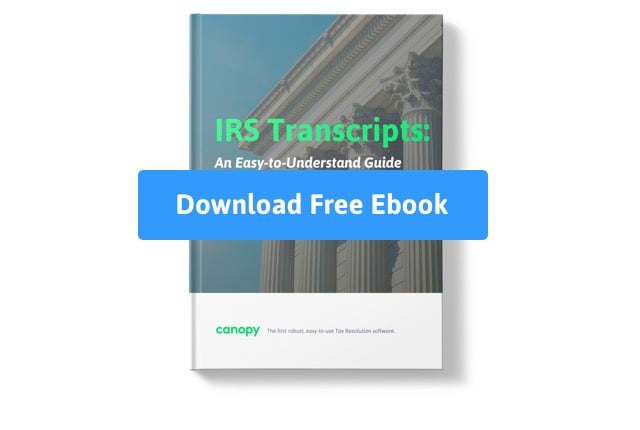 IRS Transcripts Ebook Image