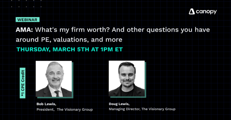 AMA: What's My Firm Worth?