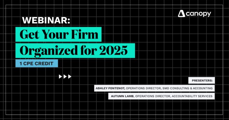 Get Your Firm Organized for 2025