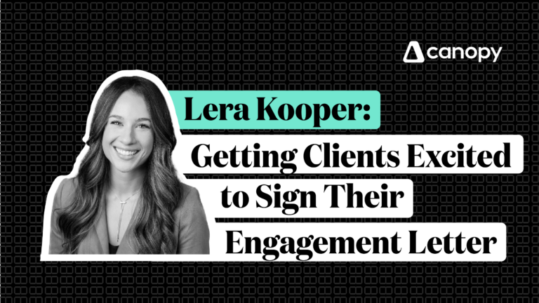 Getting Clients Excited to Sign Their Engagement Letter