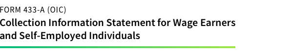 IRS Form 433-A (OIC)