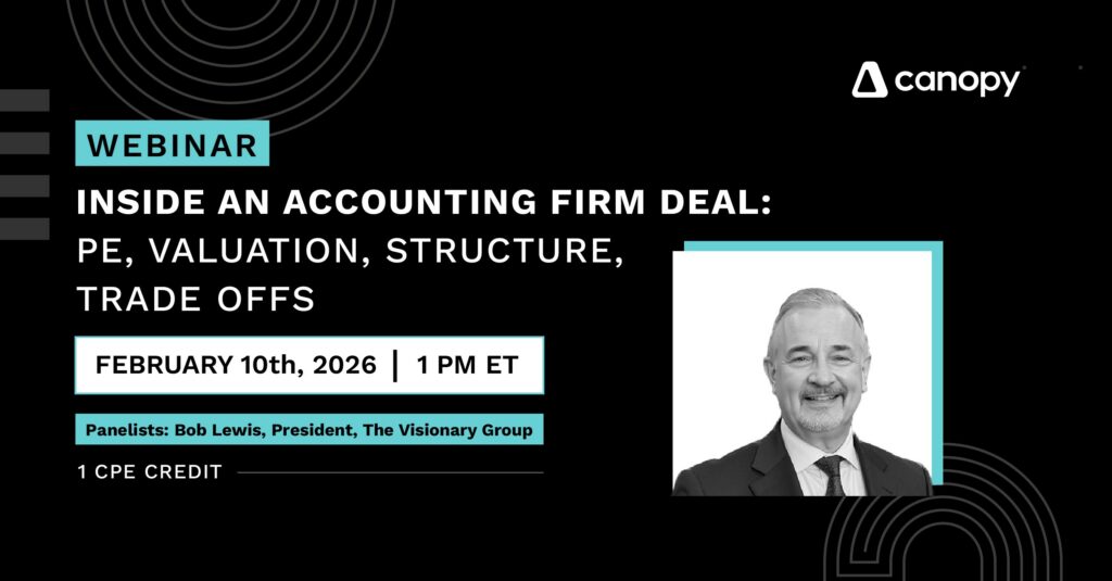 Inside An Accounting Firm Deal: PE, Valuations, Structure, Tradeoffs
