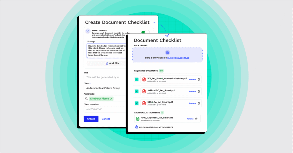 Product Update: AI Document Request Lists