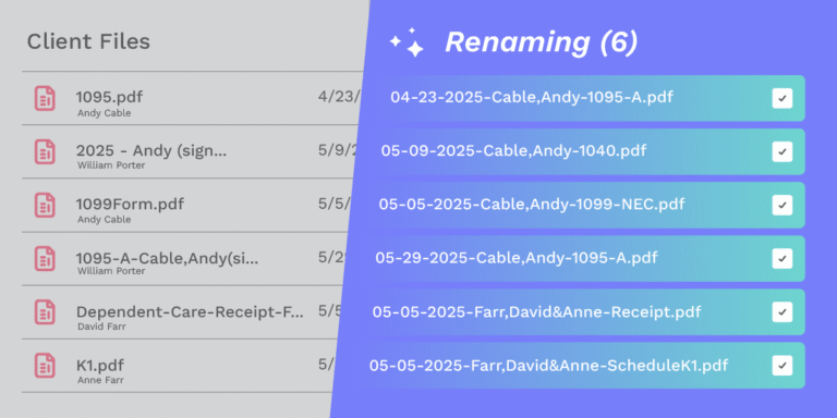 Product Update: Document Renaming