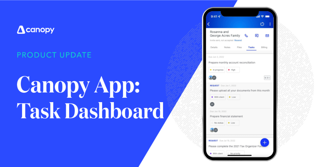 Update: Improved Task Dashboard Experience in the Practitioner App - Canopy