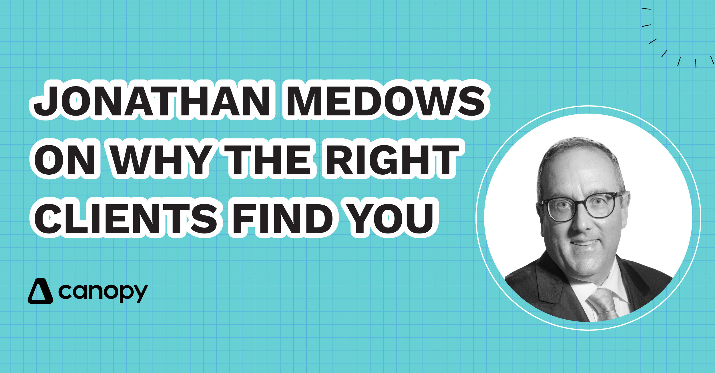 Jonathan Medows, CPA, guest on the Canopy Practice Success Podcast